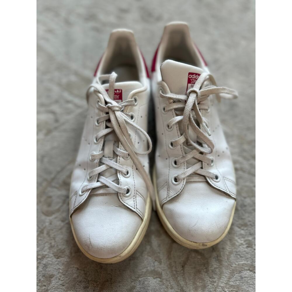 Adidas Stan Smith Sneakers White Pink Women’s 7.5 / Men’s 6
